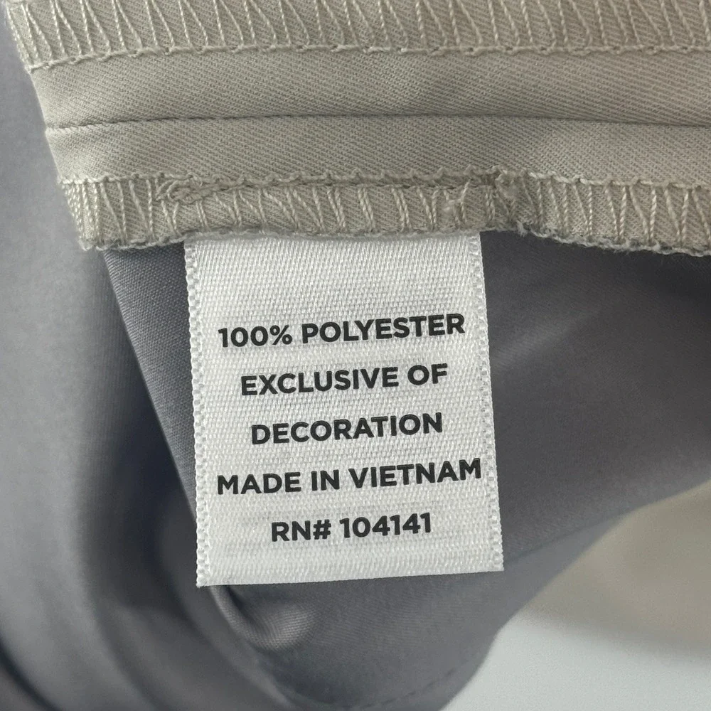 NWT Walter Hagen Men Big & Tall Golf Shorts Sz 50 Light Khaki HydroDri P11‎